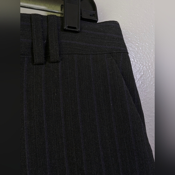 Counterparts women's dark gray with pink stripes size 14P dress pants - Picture 2 of 12